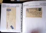 1886-1953, Collection de +190 lettres avec timbres