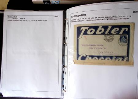 1886-1953, Collection de +190 lettres avec timbres
