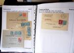 1886-1953, Collection de +190 lettres avec timbres