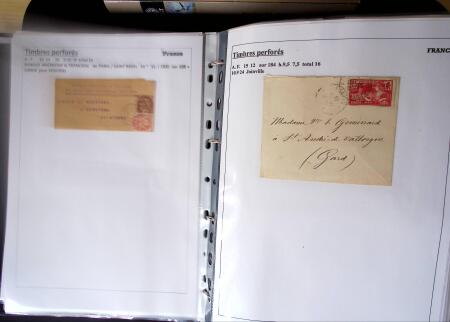 1886-1953, Collection de +190 lettres avec timbres