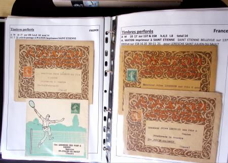 1886-1953, Collection de +190 lettres avec timbres