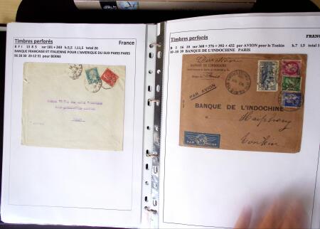 1886-1953, Collection de +190 lettres avec timbres