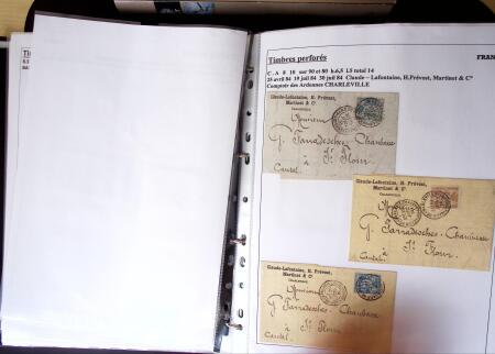 1886-1953, Collection de +190 lettres avec timbres