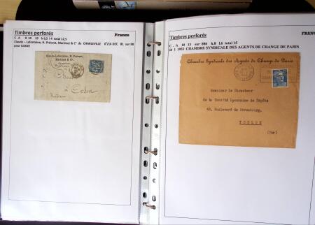 1886-1953, Collection de +190 lettres avec timbres