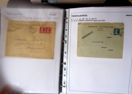 1886-1953, Collection de +190 lettres avec timbres