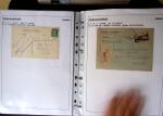 1886-1953, Collection de +190 lettres avec timbres