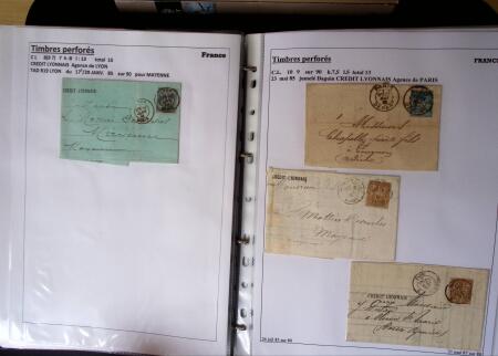 1886-1953, Collection de +190 lettres avec timbres