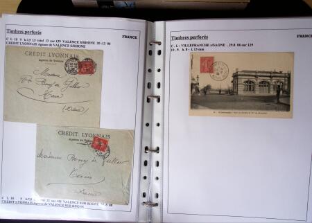 1886-1953, Collection de +190 lettres avec timbres