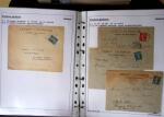 1886-1953, Collection de +190 lettres avec timbres