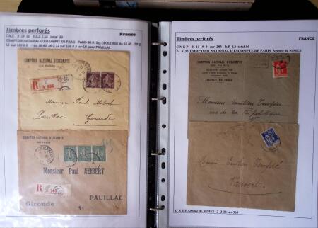 1886-1953, Collection de +190 lettres avec timbres