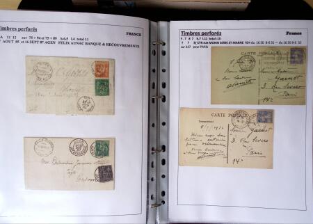 1886-1953, Collection de +190 lettres avec timbres
