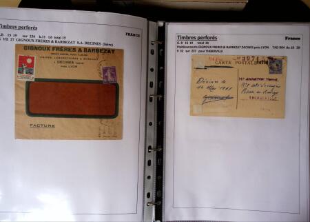 1886-1953, Collection de +190 lettres avec timbres