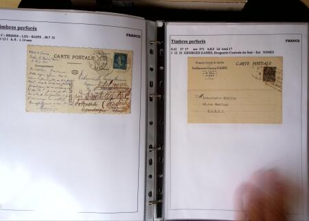 1886-1953, Collection de +190 lettres avec timbres