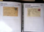 1886-1953, Collection de +190 lettres avec timbres