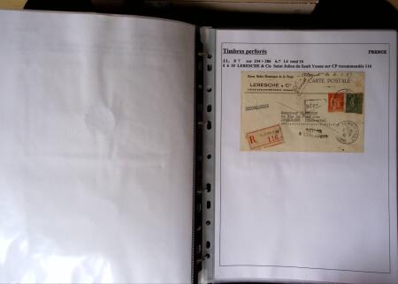 1886-1953, Collection de +190 lettres avec timbres