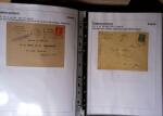 1886-1953, Collection de +190 lettres avec timbres