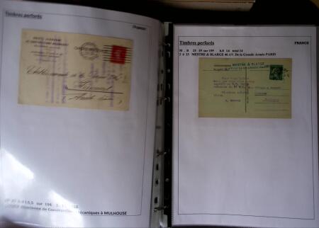 1886-1953, Collection de +190 lettres avec timbres