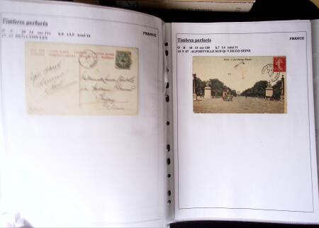 1886-1953, Collection de +190 lettres avec timbres