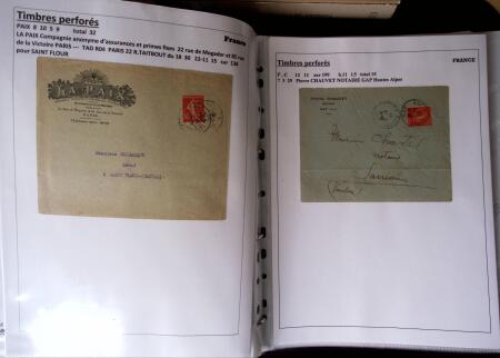 1886-1953, Collection de +190 lettres avec timbres