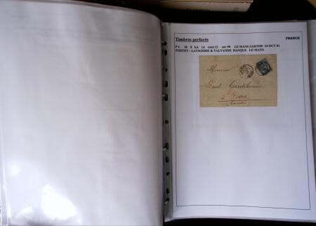 1886-1953, Collection de +190 lettres avec timbres