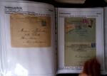 1886-1953, Collection de +190 lettres avec timbres
