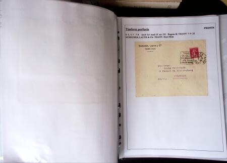 1886-1953, Collection de +190 lettres avec timbres