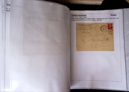 1886-1953, Collection de +190 lettres avec timbres