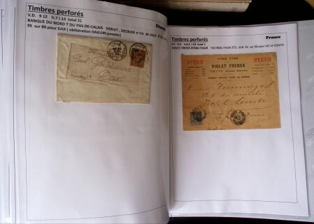 1886-1953, Collection de +190 lettres avec timbres