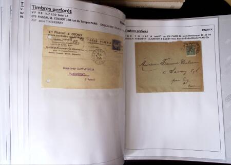 1886-1953, Collection de +190 lettres avec timbres