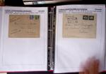 1945-1949, Collection de 128 lettres avec griffes de