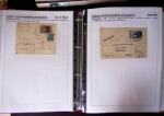 1945-1949, Collection de 128 lettres avec griffes de