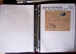 1945-1949, Collection de 128 lettres avec griffes de