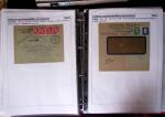 1945-1949, Collection de 128 lettres avec griffes de