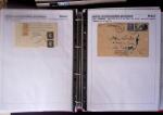 1945-1949, Collection de 128 lettres avec griffes de