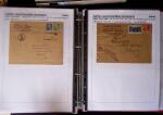 1945-1949, Collection de 128 lettres avec griffes de