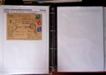 1945-1949, Collection de 128 lettres avec griffes de