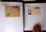 1945-1949, Collection de 128 lettres avec griffes de