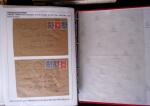 1945-1949, Collection de 128 lettres avec griffes de