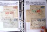 POSTE NAVALE 1900-1967, Collection de lettres montées