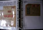 POSTE NAVALE 1900-1967, Collection de lettres montées