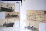 POSTE NAVALE 1900-1967, Collection de lettres montées