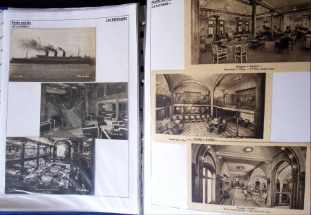 POSTE NAVALE 1900-1967, Collection de lettres montées