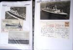 POSTE NAVALE 1900-1967, Collection de lettres montées