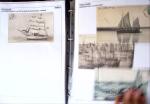 POSTE NAVALE 1900-1967, Collection de lettres montées
