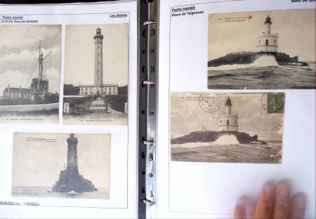 POSTE NAVALE 1900-1967, Collection de lettres montées