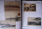 POSTE NAVALE 1900-1967, Collection de lettres montées