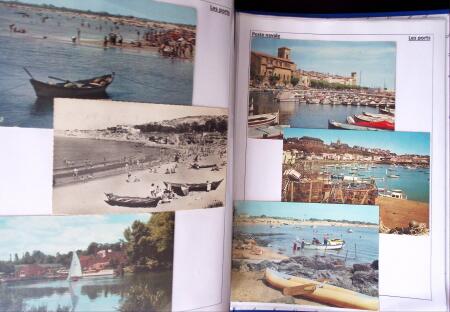 POSTE NAVALE 1900-1967, Collection de lettres montées
