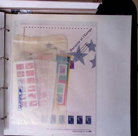 1970-2019, Timbres neufs de France avec surtout Marianne