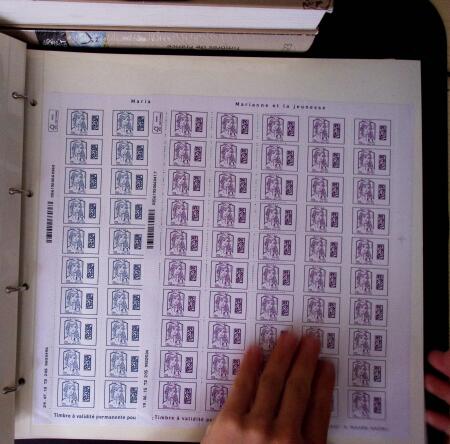 1970-2019, Timbres neufs de France avec surtout Marianne