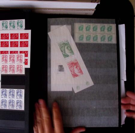 1970-2019, Timbres neufs de France avec surtout Marianne